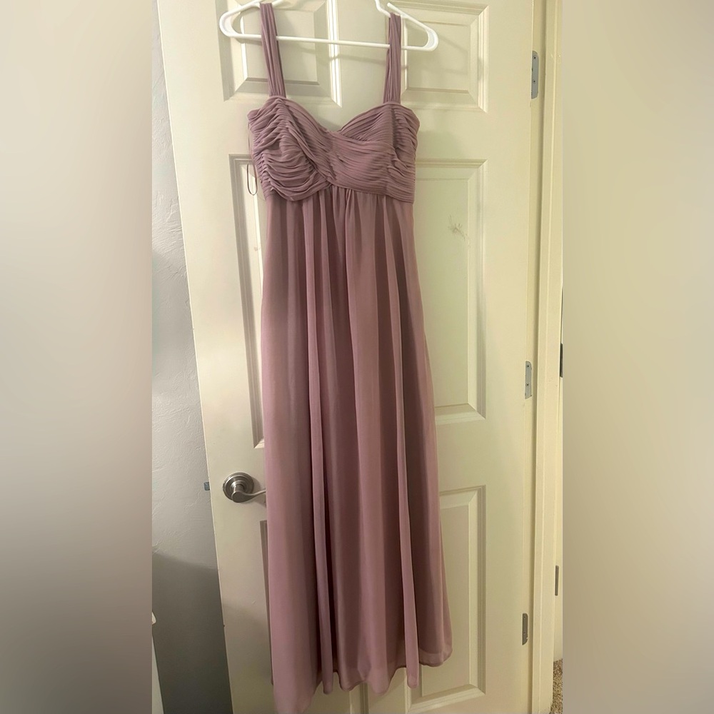 Elegant Mauve Gown